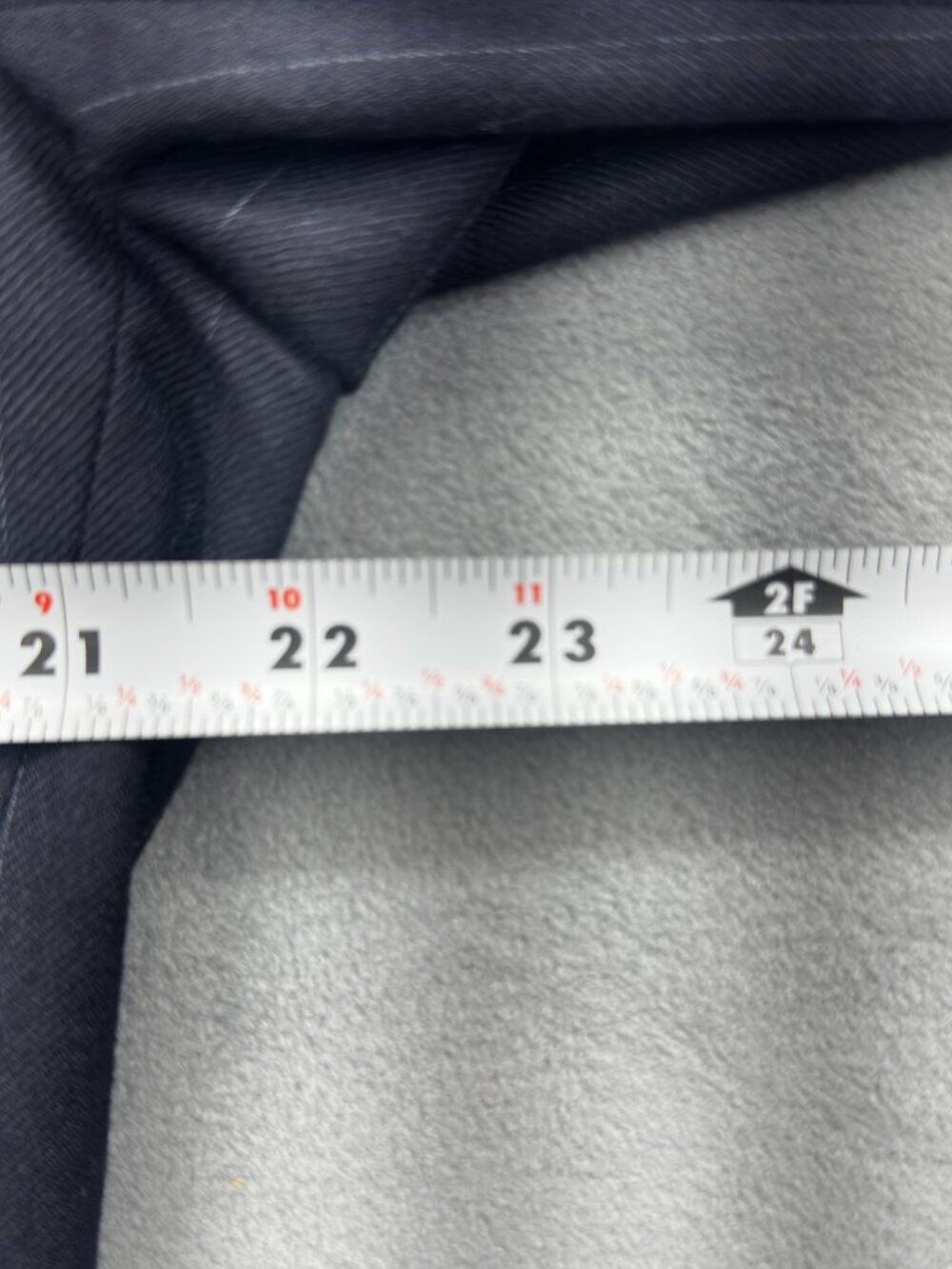 Cricketeer Frederick & Nelson Blazer Navy Pinstripe 100% Pure Wool Tailored USA - Picture 8 of 16